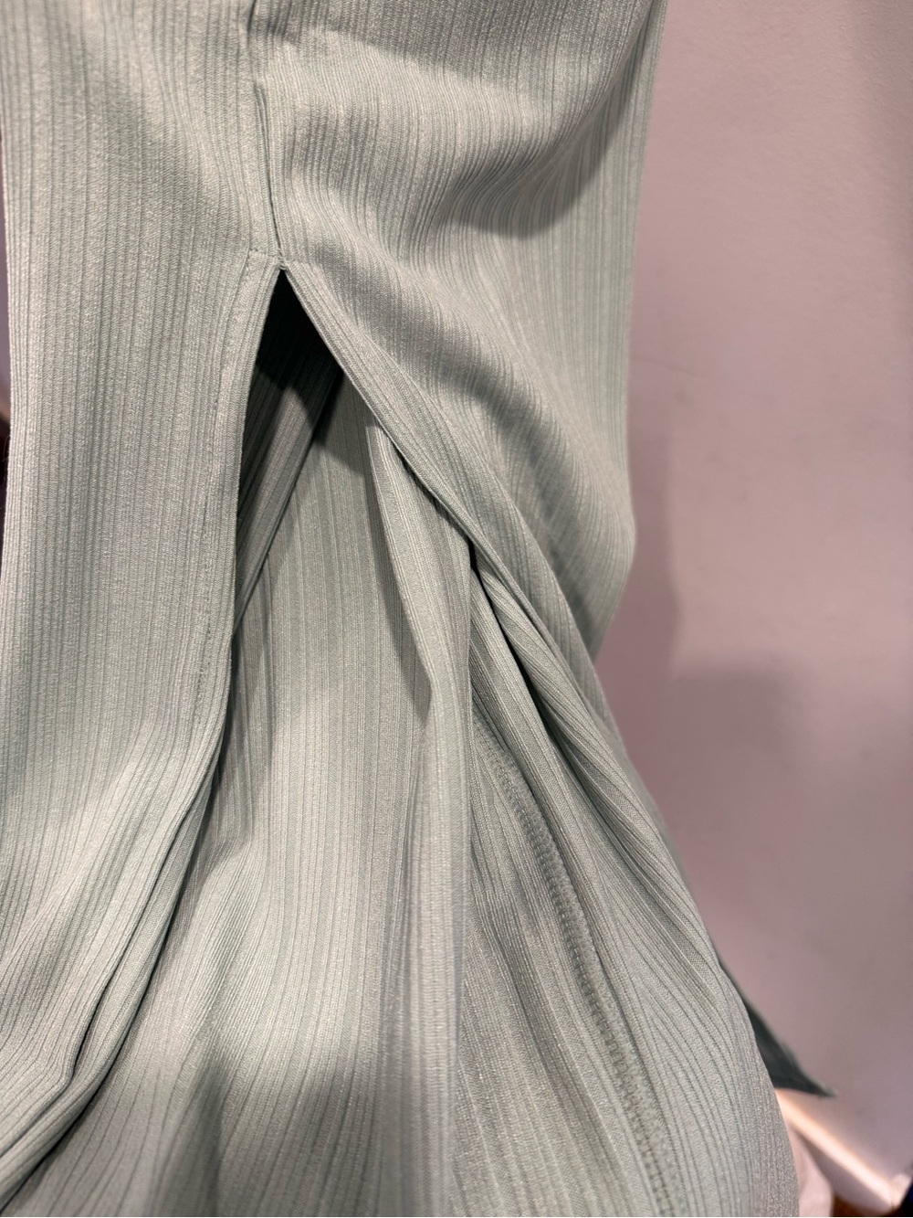 H&M Strapless Ribbed Maxi Dress in Mint - Picture 4 of 4